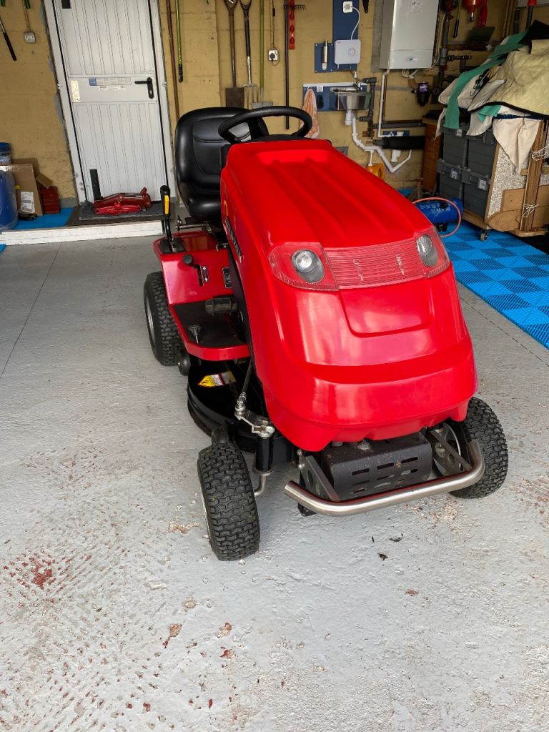 Countax C350H ride on mower, with attachments