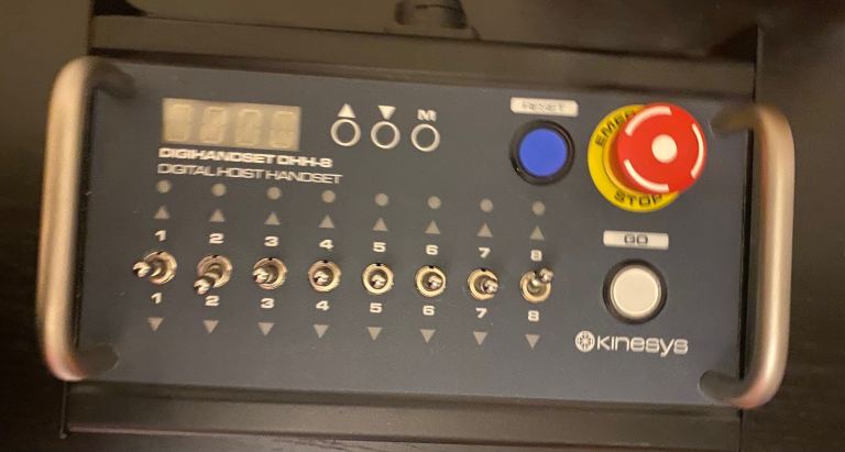 Kinesys DIGIHARDSET DHH-8 Digital Hoist Handset