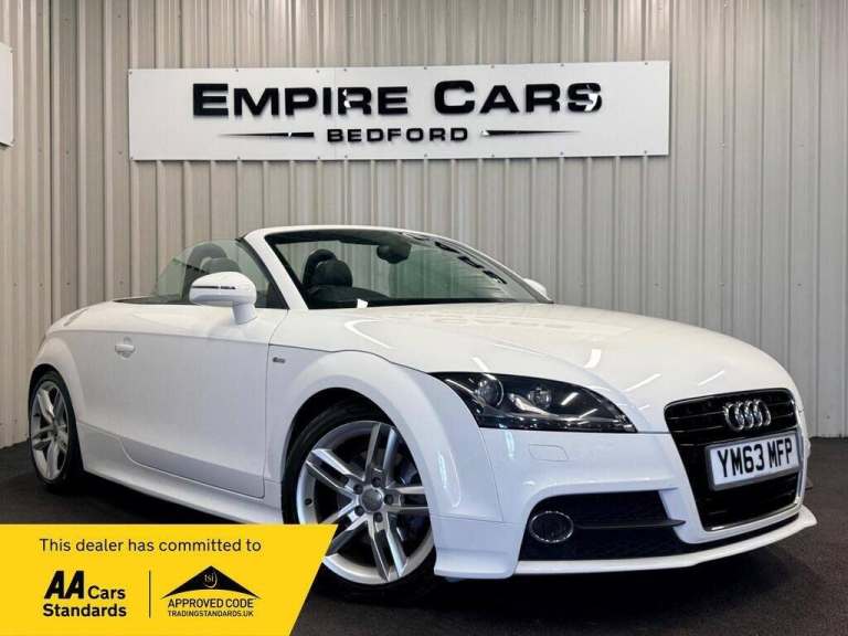 2013 Audi TT 1.8 TFSI S line Roadster Euro 5 2dr Convertible Petrol Manual