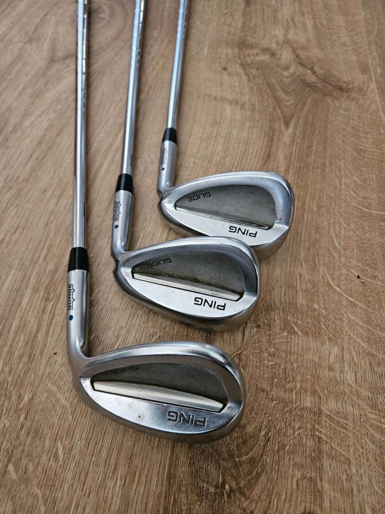 Set of Ping Glide Wedges 50-54-58 deg lofts