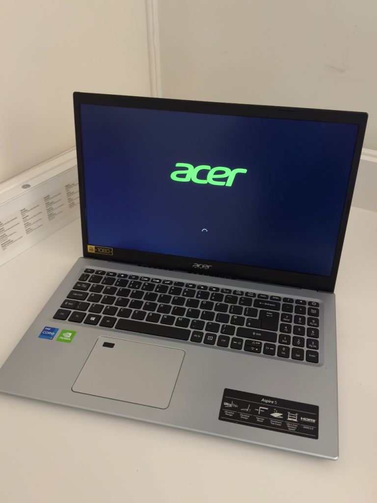 Acer i7 laptop