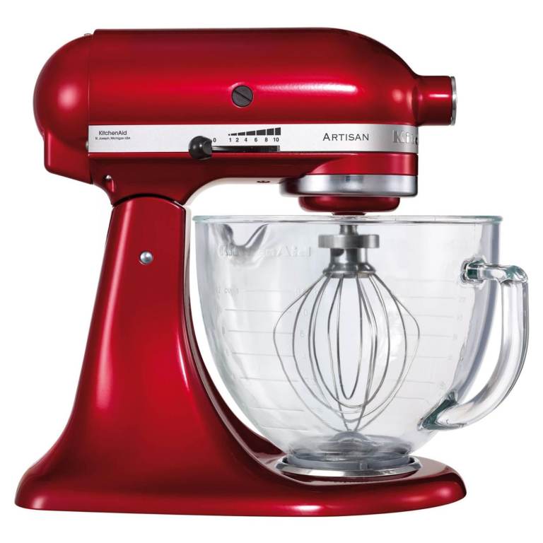 KitchenAid 5KSM156BCA Artisan Tilt-Head Stand Mixer - 4.8L - Red