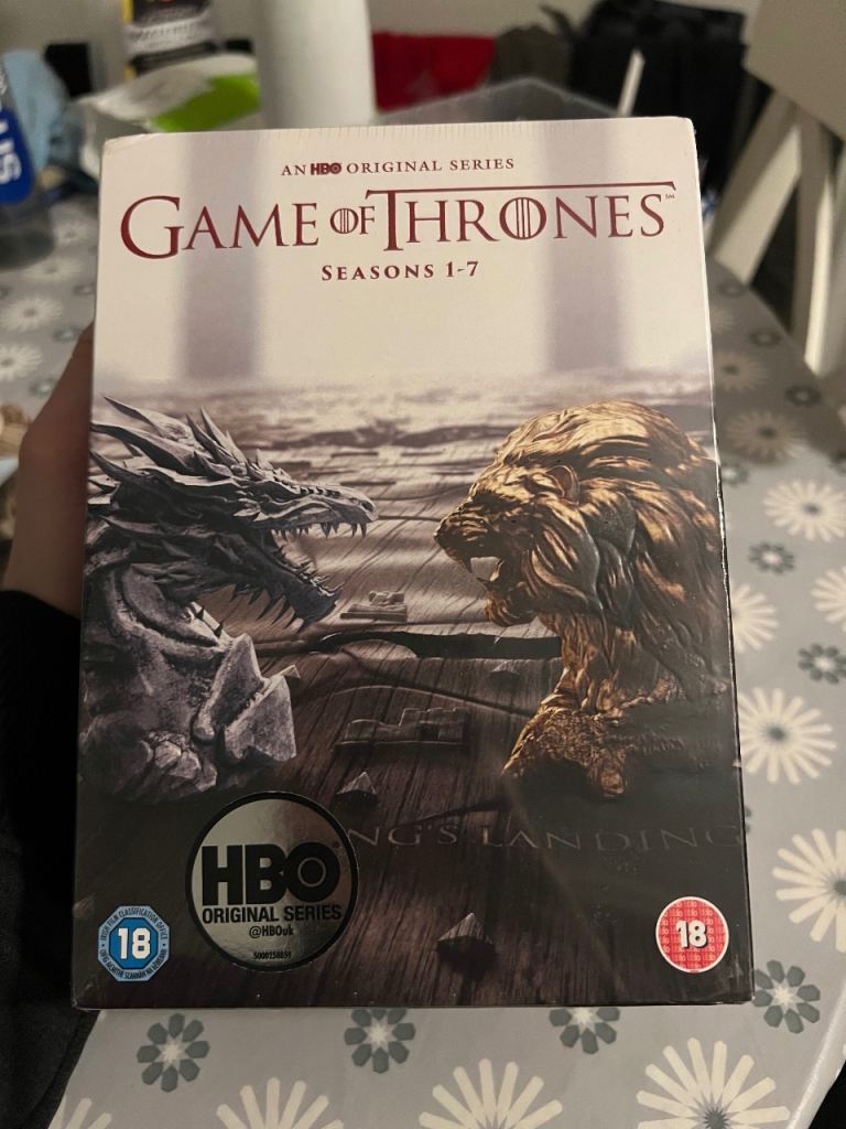 Game Of Thrones Seasons 1-7 DVD Box Set | Brand New