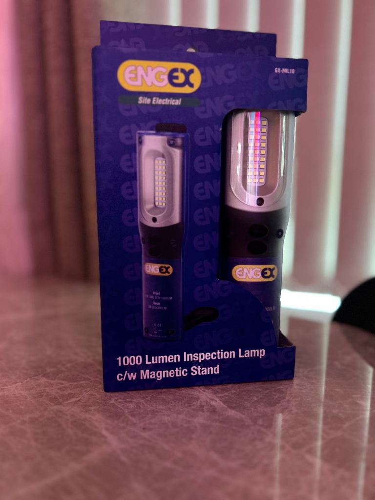 1000 Lumen inspection lamp c/w Magnetic stand