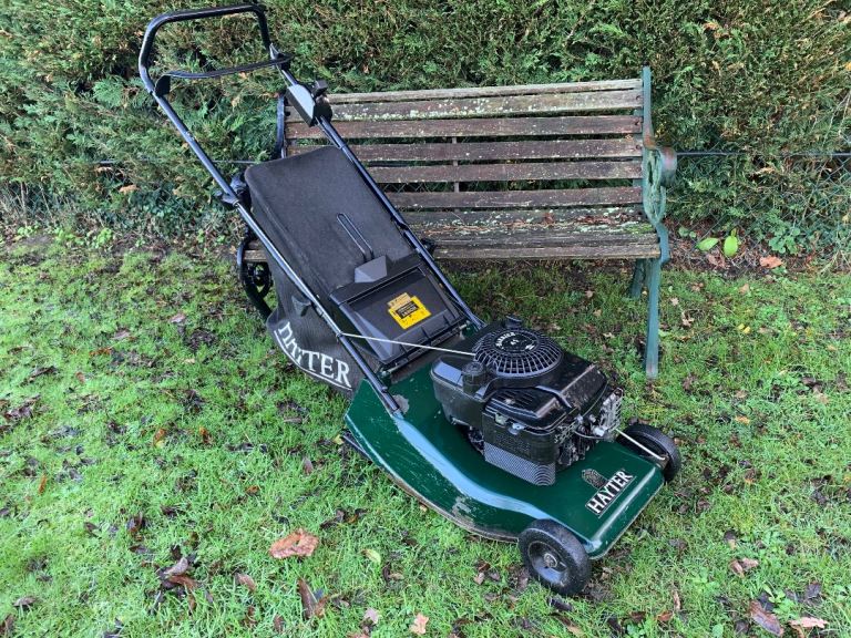 Hayter Harrier 41 Roller Petrol Lawnmower Easy Start Briggs & Stratton Serviced Sharpened Delivery