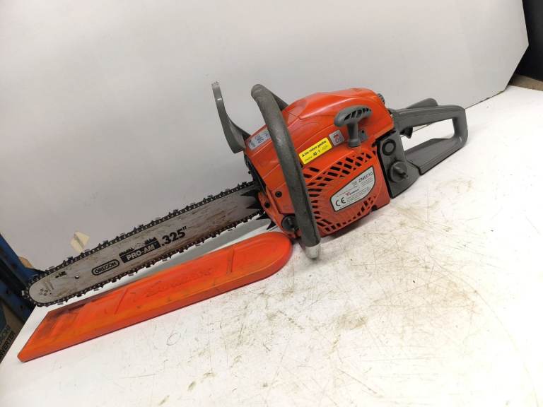 ZOMAX ZM5010 PETROL CHAINSAW  USED
