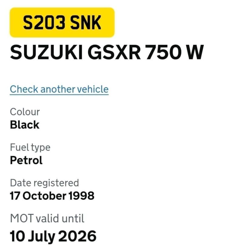 Suzuki GSX-R 750 1998