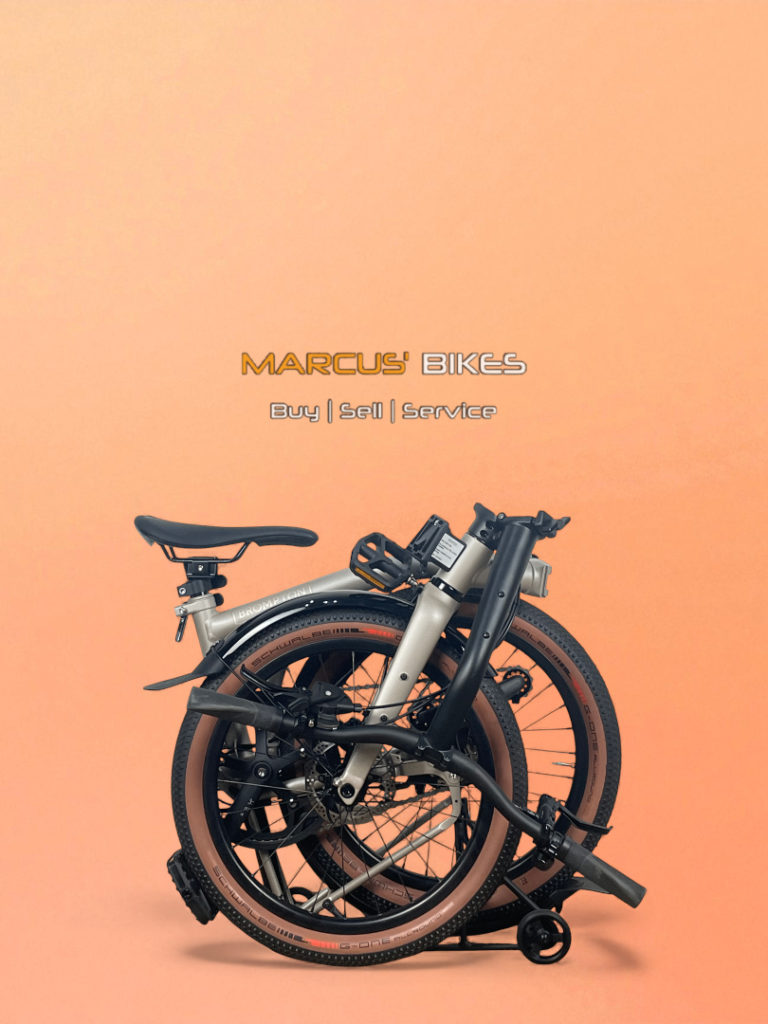 image for Brompton G Line - Roller Rack - Traildust White - Large