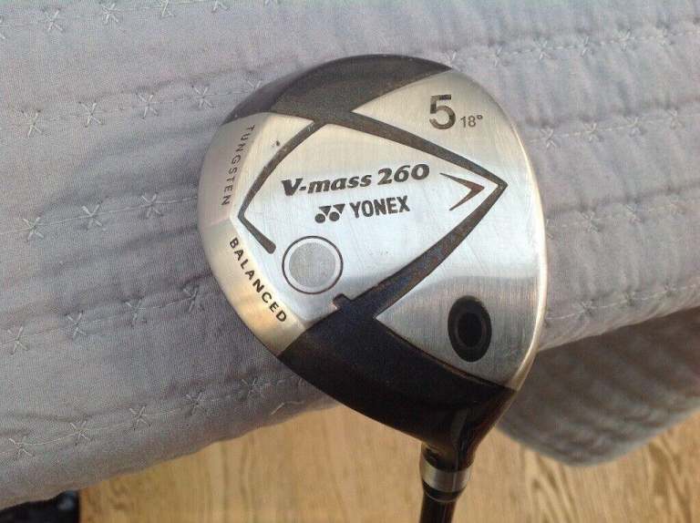 yonex vmass 260 5 wood tungsten balanced 18degree