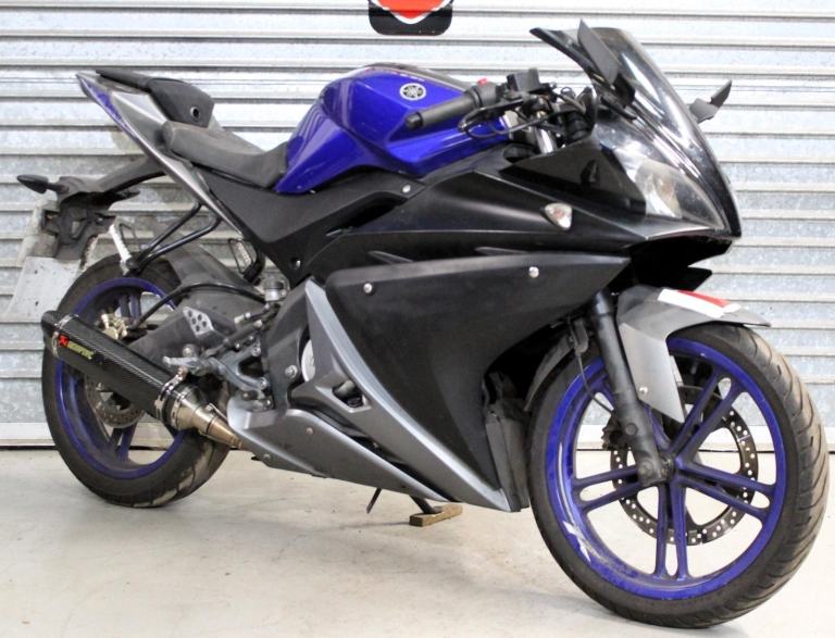 2014 14 YAMAHA YZF-R125 R 125 TRADE SALE GEN 1 BLUE LEARNER LEGAL 19 K NEW MOT