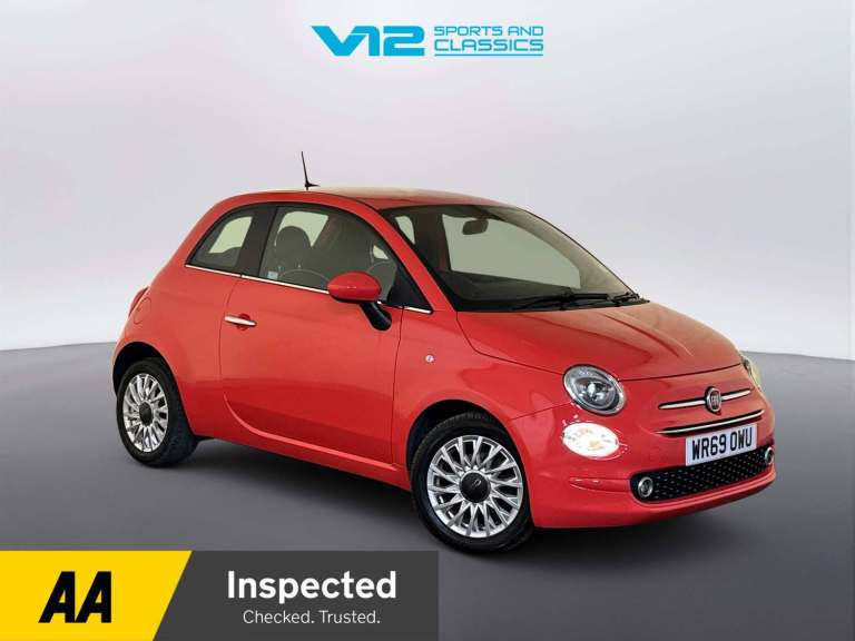2019 Fiat 500 1.2 Lounge 3dr HATCHBACK PETROL Manual