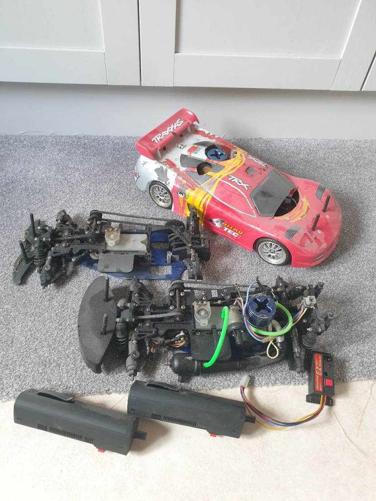 Traxxas nitro 4 tec rc cars