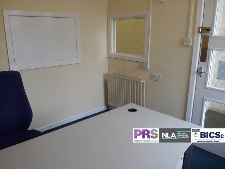 Cheap rent for 90 sq ft office in BD8. Includes ALL utility bills.