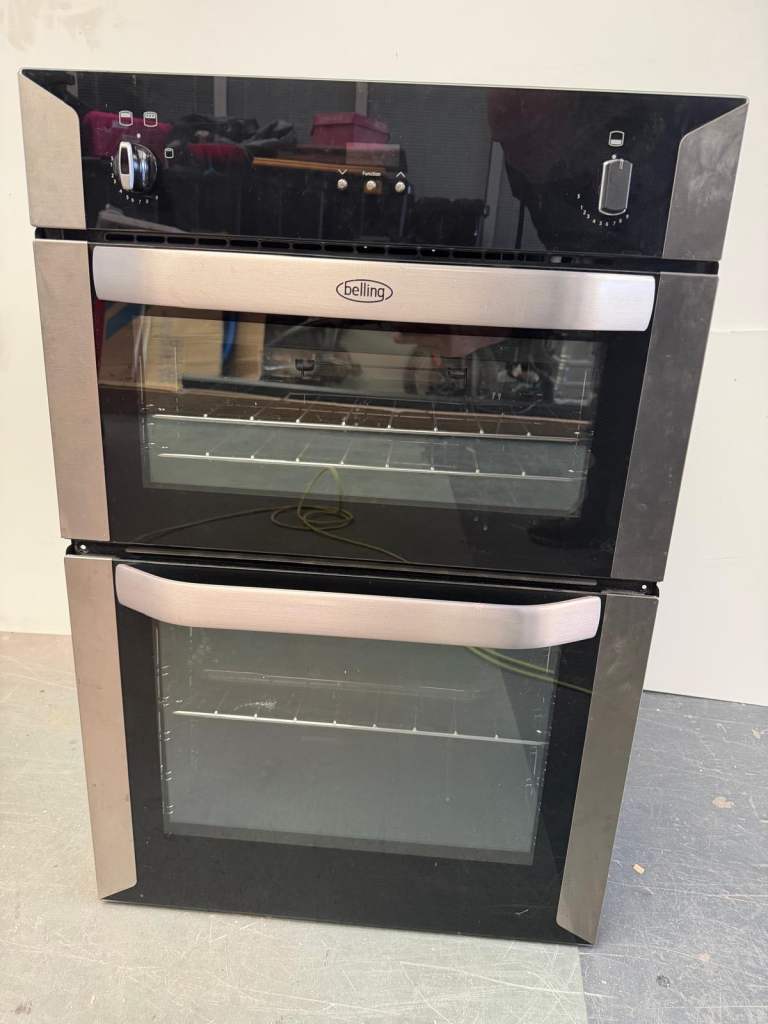 Belong BI 90G gas double oven. Ex-display 