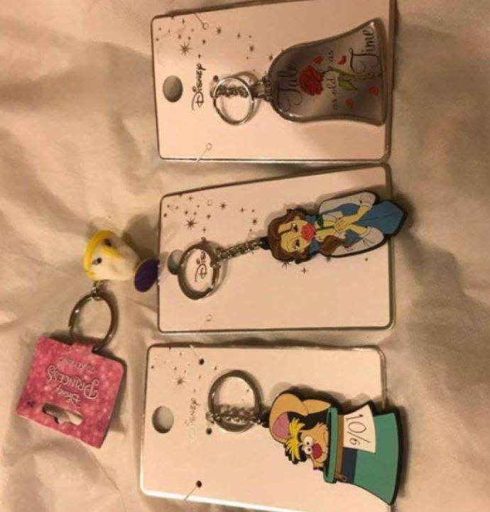 disney keyrings set
