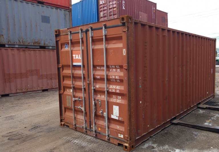 20FT USED SHIPPING CONTAINER DRY CW