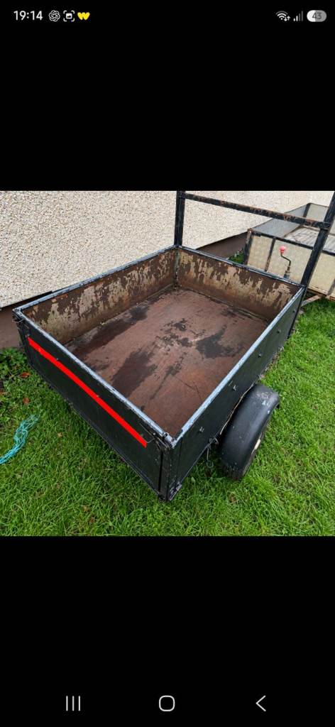 3.5ft x 4.5 trailer 