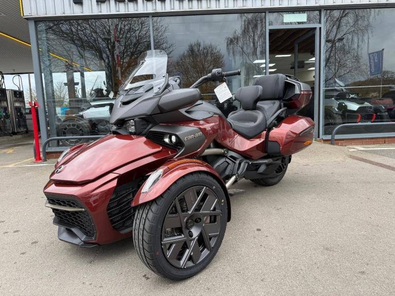 Brand New 2026 Can-Am Spyder F£ Limited 6 speed semi automatic Trike in Mars Red