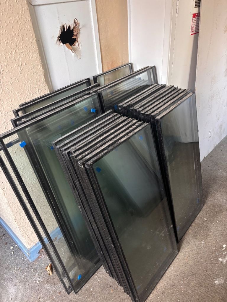 Varying Sized Double Glazed Units 