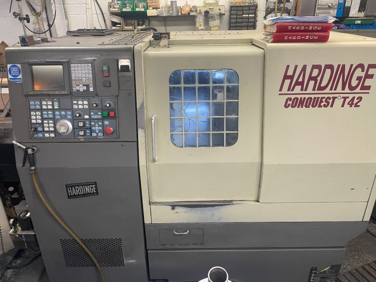 CNC Lathe - Hardinge Conquest T42 Fanuc 18-T Control