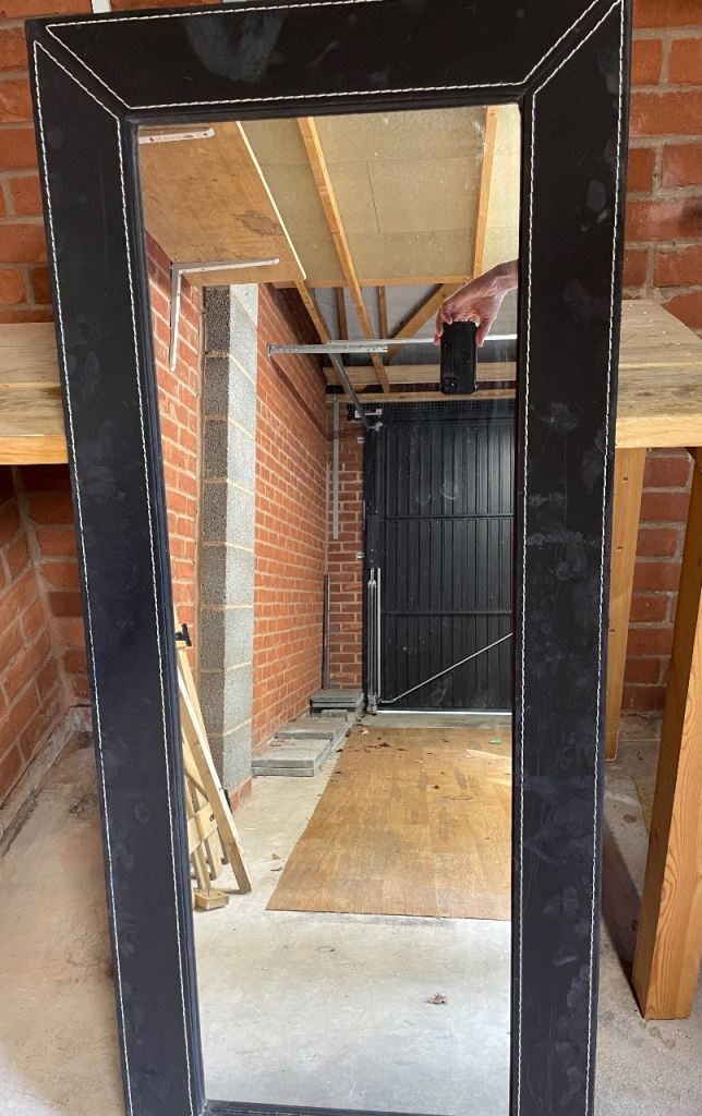 IKEA Jondal mirror - frame damaged - for upcycling