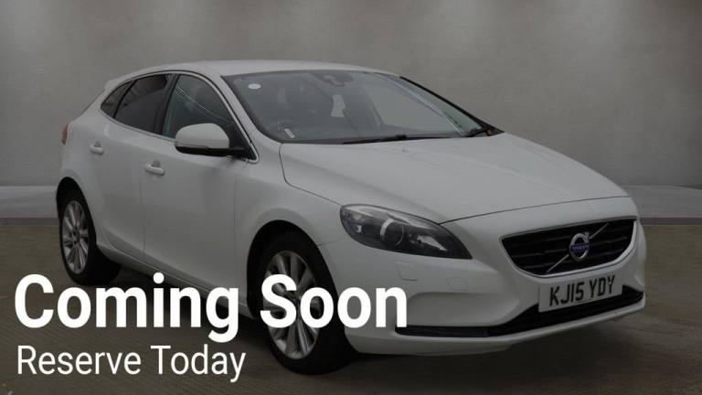 2015 Volvo V40 2.0 D3 SE Lux Nav Hatchback 5dr Diesel Manual Euro 6 (s/s) (150 ps) Hatchback Dies...