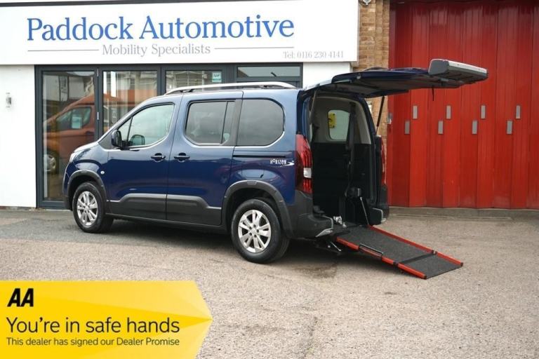 Peugeot Rifter BLUEHDI ALLURE Disabled, Wheelchair Accessible Vehicle, WAV.