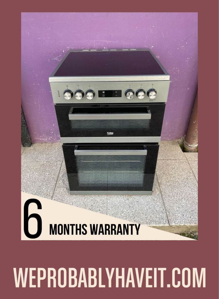 Beko 600 electric cooker with 6mths warranty (9384)