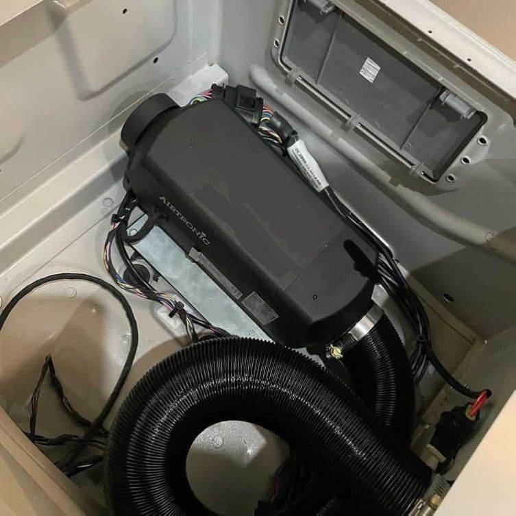 Camper diesel heater 