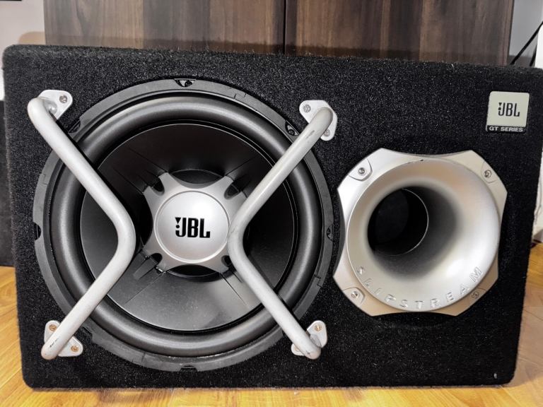 JBL GT5-1204BR Car Subwoofer Box – Good Condition