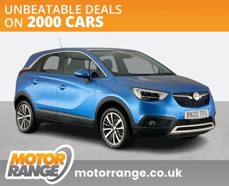 2020 Vauxhall Crossland X 1.2T [130] Elite Nav 5dr [Start Stop] Auto Crossover/SUV PETROL Automatic