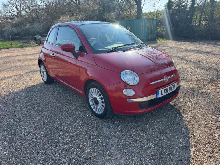 2011 Fiat 500 1.2 Lounge Dualogic Euro 4 3dr HATCHBACK Petrol Automatic