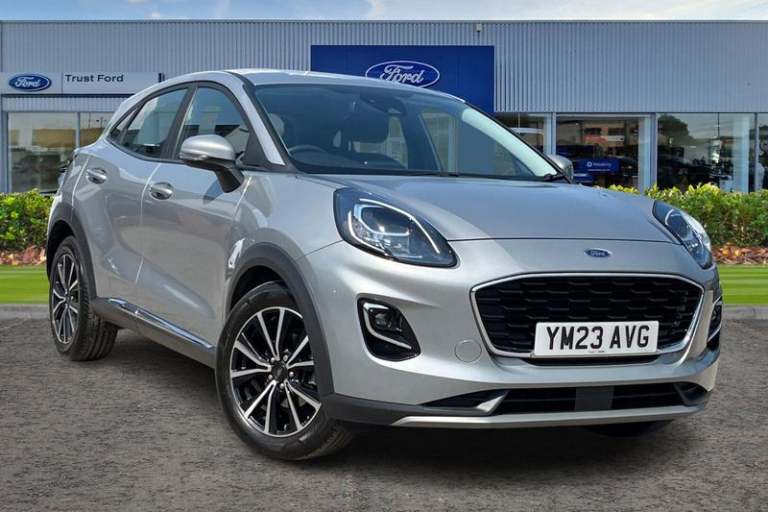 2023 Ford Puma 1.0 Titanium SYNC3 NAVIGATION, REAR PARKING SENSORS, POWER-FOLDING WING MIR SUV Hy...