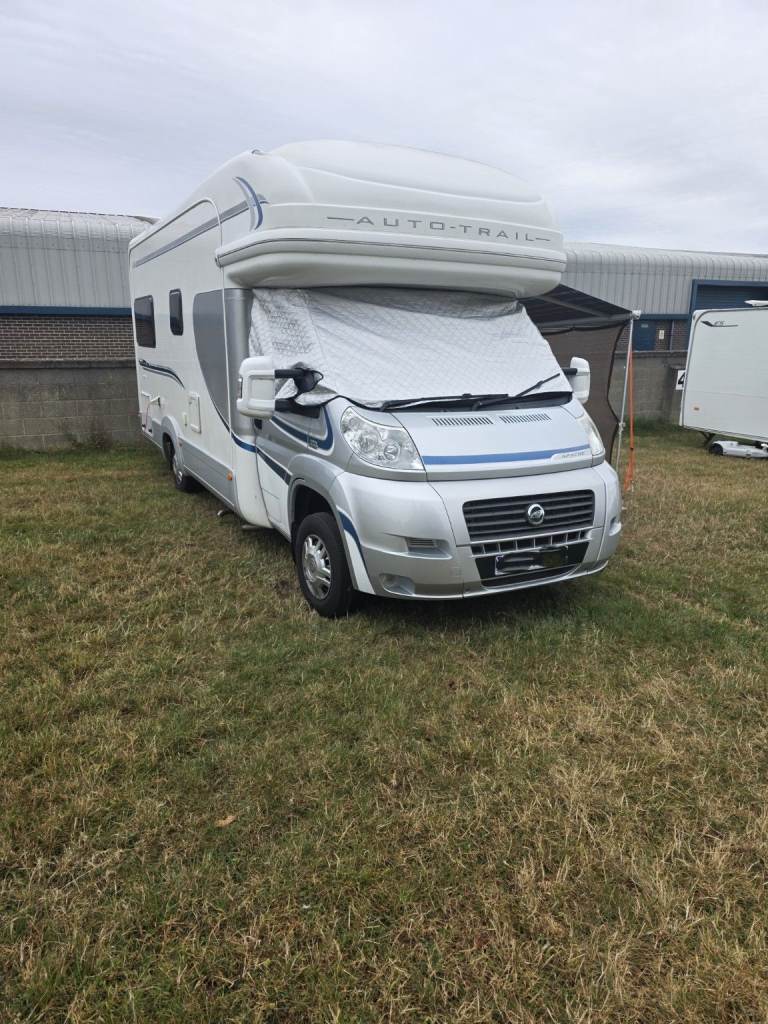 2012 Auto-Trail Apache 634 Hi-Line – 38k Miles – 250W Solar – PX/Swap Caravan + Car