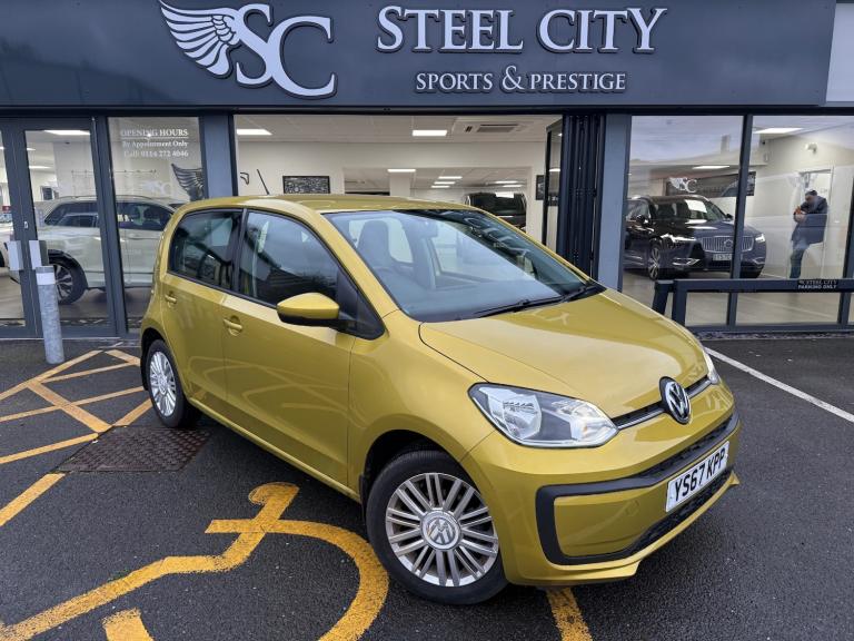 2017 Volkswagen up! 1.0 BlueMotion Tech Move Up 5dr HATCHBACK Petrol Manual