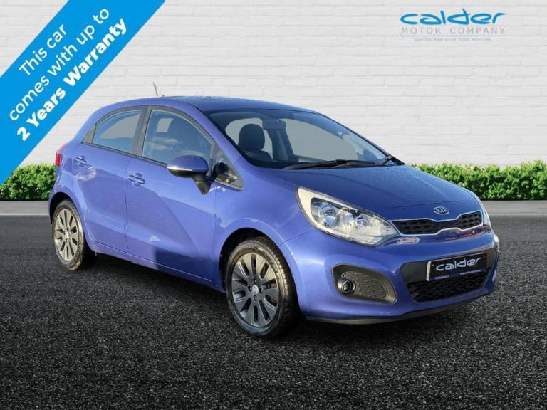 2012 12 KIA RIO 1.4 2 HATCHBACK 5DR PETROL MANUAL EURO 5 (107 BHP)
