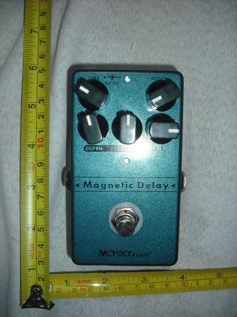 Mosky Magnetic Delay pedal echo effect unit stomp box warm tape style guitar
