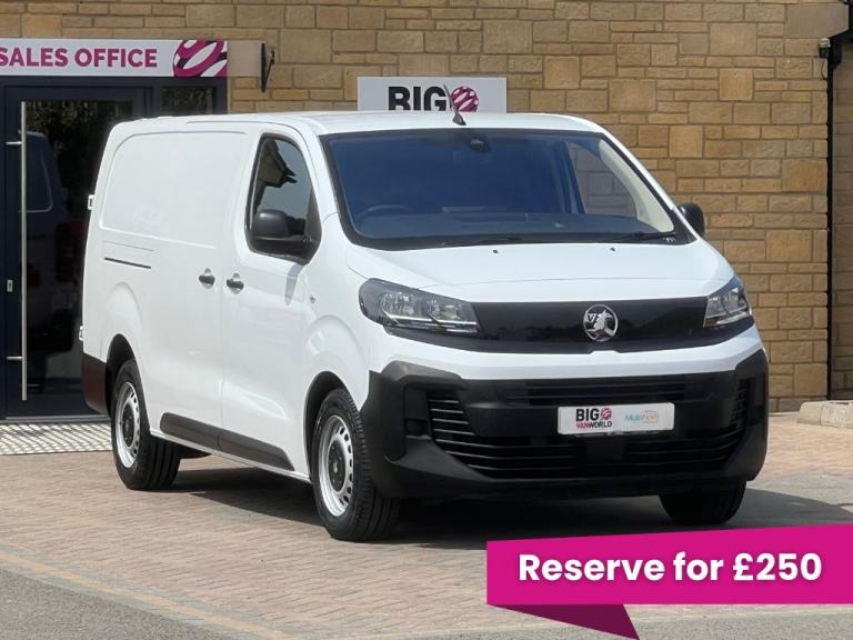 Vauxhall Vivaro F3100 TURO D 145 XL PRIME LWB LOW ROOF