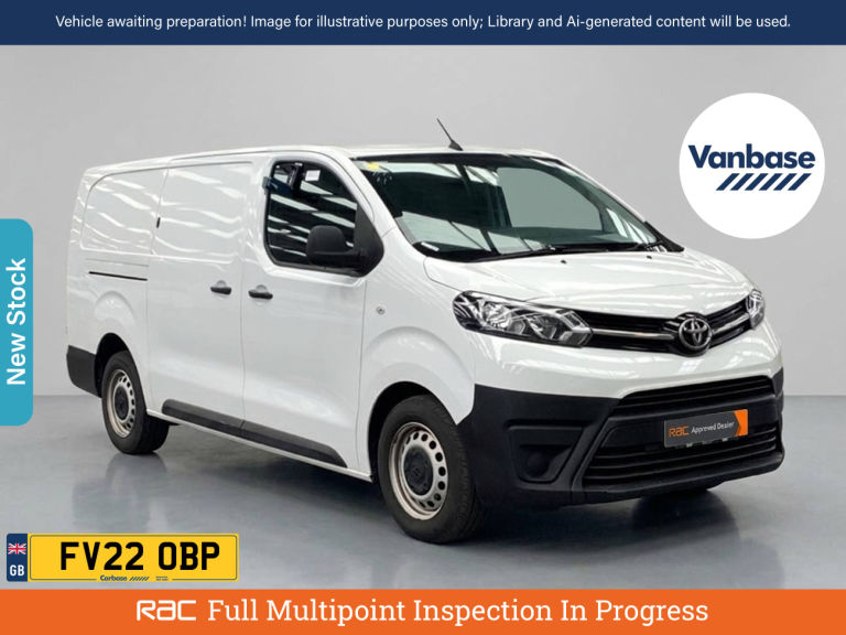 2022 Toyota ProAce 2.0D Active Long Panel Van 6dr Diesel Manual LWB Euro 6 (s/s) (140 ps) Panel V...