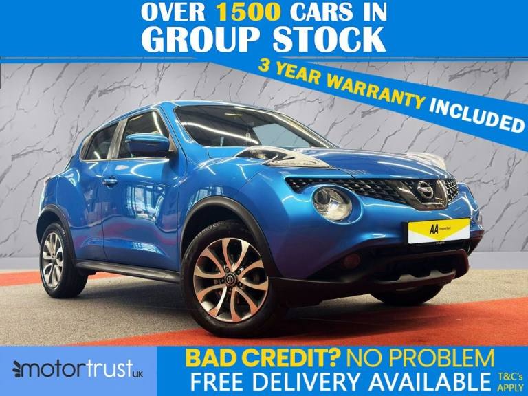 2018 Nissan Juke 1.6 Tekna SUV 5dr Petrol XTRON Euro 6 (117 ps) HATCHBACK Petrol Automatic