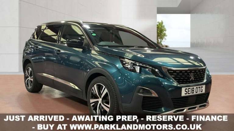2018 Peugeot 5008 2.0 BlueHDi GT Line 5dr HATCHBACK DIESEL Manual