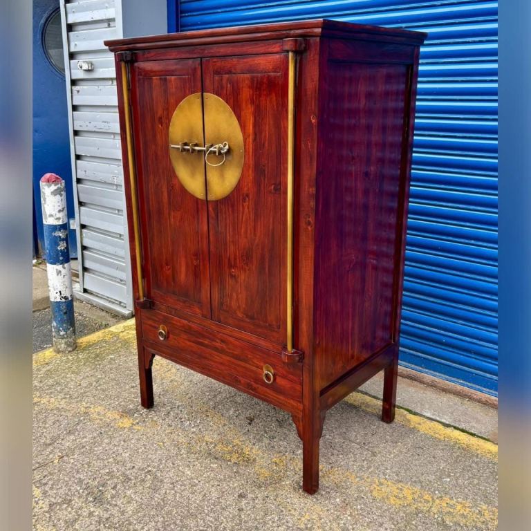 Vintage Oriental Chest/ Cabinet £195