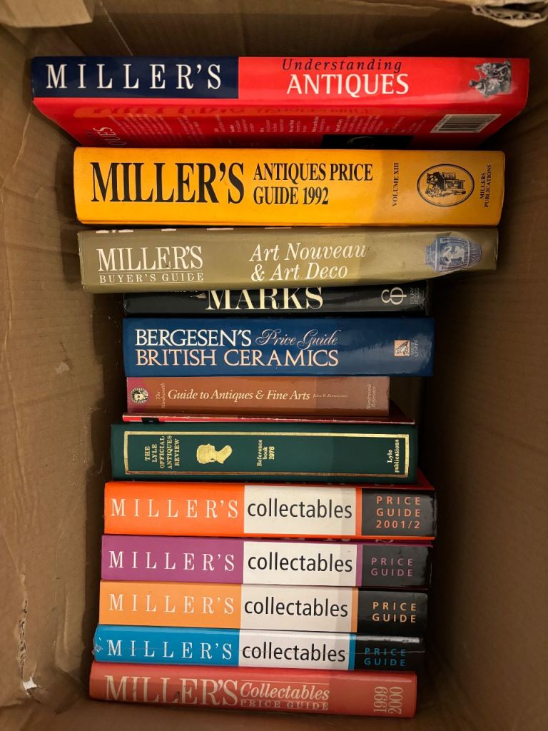 image for Job lot antique books 1990s