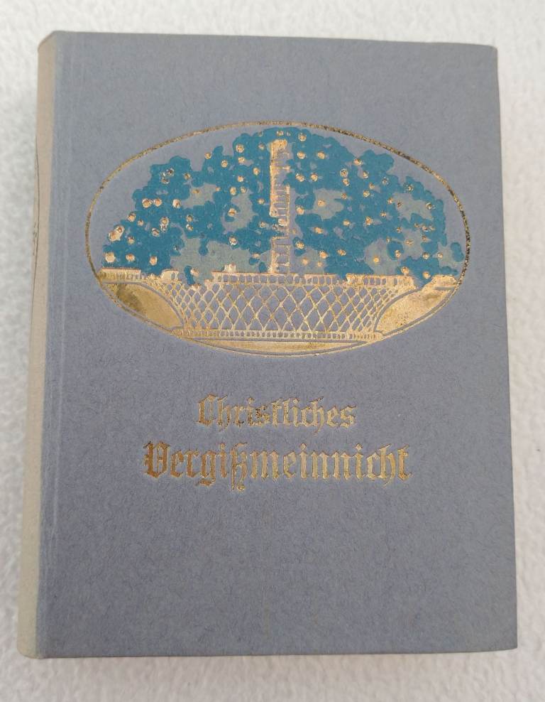 Christian Forget-Me-Not Bergissmeinnicht (German) day book.