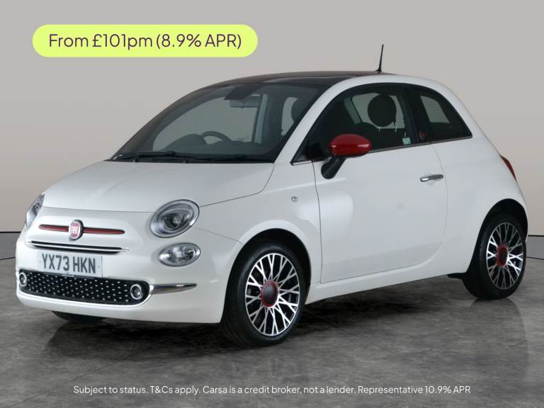 2023 Fiat 500 1.0 Mild Hybrid Red 3dr HATCHBACK PETROL Manual
