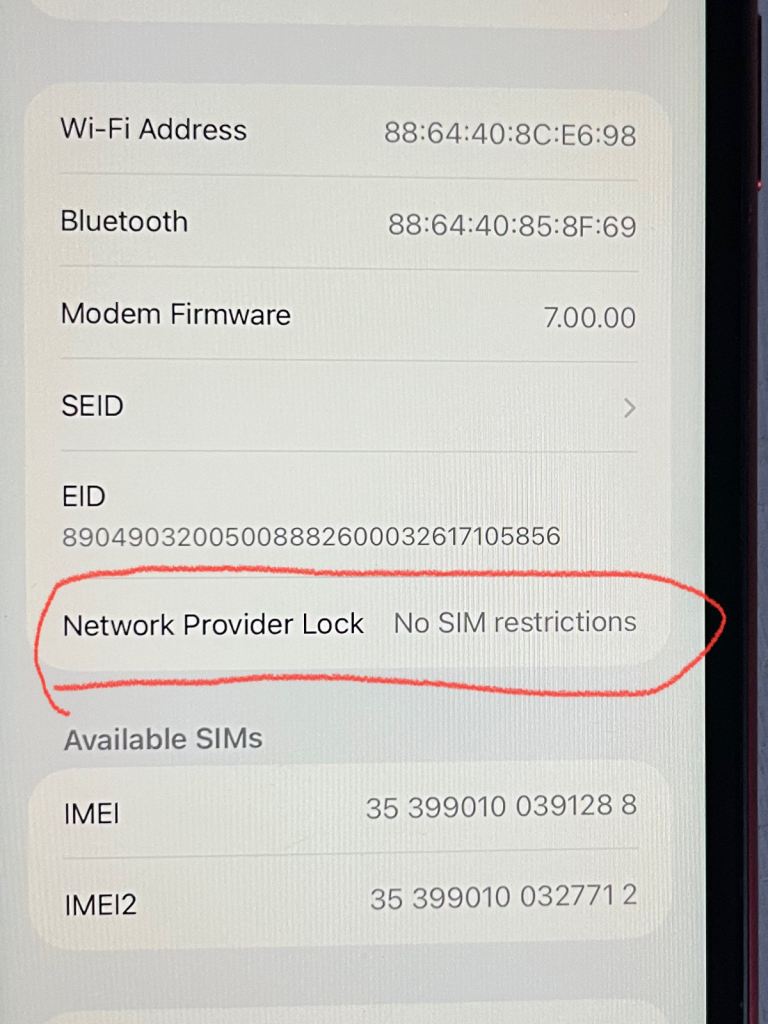 Apple iPhone 11 64GB New Battery 