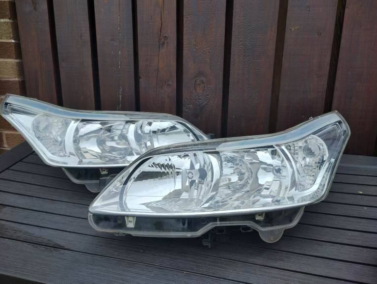 🔥 PAIR OF CITROEN C4 HEADLIGHTS. EXCELLENT CONDITION 