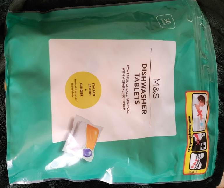 Dishwasher tablets m&s