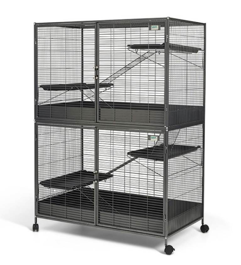 Large rat cage with accessories 