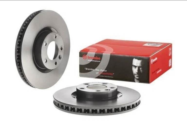 Brembro VW Touareg 7P Cayenne Front Discs 